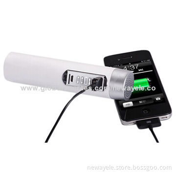 3 in 1 power bank, power bank, speaker, flashlight